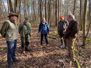 Expertenrunde im Feuchter Forst